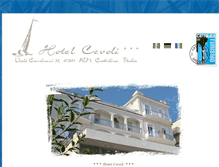 Tablet Screenshot of hotelcevoli.com